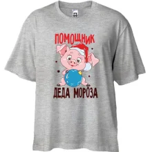 Футболка Oversize з написом 