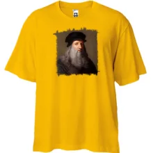 Футболка Oversize Леонардо да Винчи