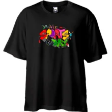 Футболка Oversize с надписью 