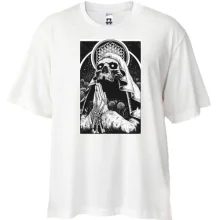 Футболка Oversize c Bring me the horizon Faceless