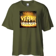 Футболка Oversize Def Leppard - Yeah!