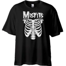 Футболка Oversize скелет Misfits (2)