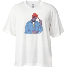 Футболка Oversize с 2PAC иллюстрация (2)