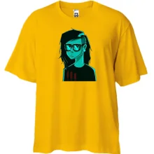 Футболка Oversize зі Skrillex (арт)