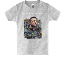 Детская футболка Volodymyr Zelensky - The Spirit of Ukraine