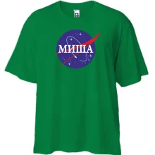 Футболка Oversize Миша (NASA Style)