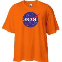Футболка Oversize Зоя (NASA Style)