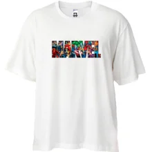 Футболка Oversize Marvel art