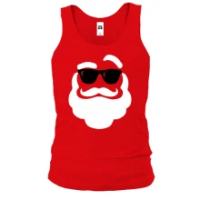 Майка с Сантой в темных очках (Cool Santa)