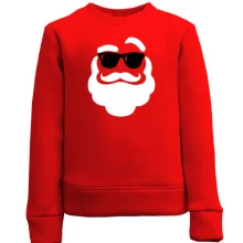 Детский свитшот с Сантой в темных очках (Cool Santa)