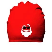 Хлопковая шапка с Сантой в темных очках (Cool Santa)