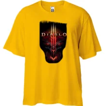 Футболка Oversize с Diablo