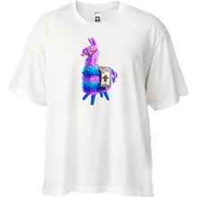 Футболка Oversize с ламой из Fortnite