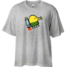 Футболка Oversize с Doodle Jump