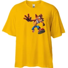 Футболка Oversize с Crash Bandicoot 2