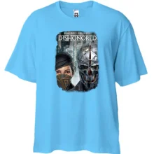 Футболка Oversize з постером гри Dishonored