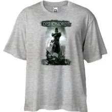 Футболка Oversize з обкладинкою гри Dishonored
