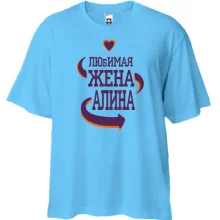 Футболка Oversize с надписью 