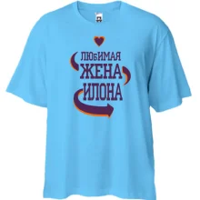 Футболка Oversize с надписью 