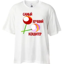 Футболка Oversize з написом 