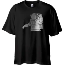 Футболка Oversize з астронавтом