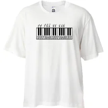 Футболка Oversize із клавішами і акордами
