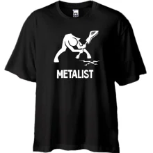 Футболка Oversize для металлиста