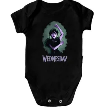 Дитяче боді Wednesday (АРТ)