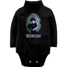 Детское боди с длинным рукавом Wednesday (АРТ)