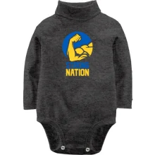Детское боди с длинным рукавом Strong Nation