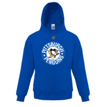 Детская толстовка Pittsburgh Penguins с эмблемой в синем круге
