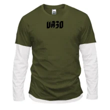 Комбинированный лонгслив UA30