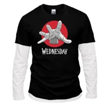 Комбинированный лонгслив Wednesday Thing