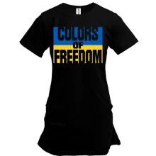 Туника с принтом COLORS OF FREEDOM