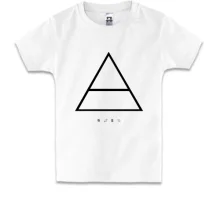 Дитяча футболка Thirty seconds to mars Тріада