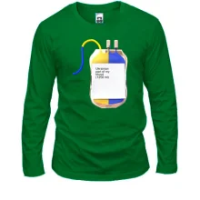 Лонгслив Ukranian part of my blood (Украинская часть моей крови)