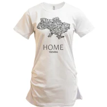 Туника с картой Украины "Home"