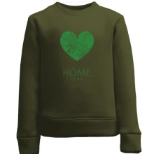 Дитячий світшот з серцем "Home Суми"