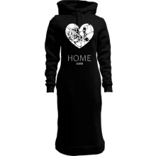 Худи платье с сердцем Киев "Home"