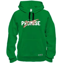 Толстовка с принтом "Make a promise"
