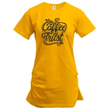 Туника "in Coffe we Trust"