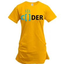 Туника CODER в стиле программного кода