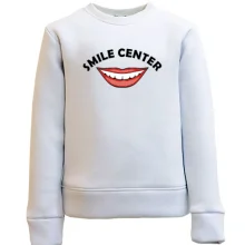 Дитячий світшот з посмішкою "smile"
