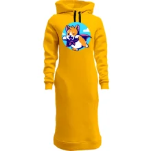 Худи платье "Super пёс"