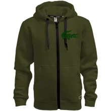 Худи на молнии со стилизованным лого "Lacoste"