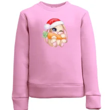 Дитячий світшот "Новорічний зайченя"