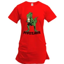 Туника с динозавром и пивом "pivozavr"