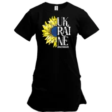 Подовжена футболка "Ukraine No War"