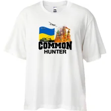 Футболка Oversize Common Hunter с горящей Москвой