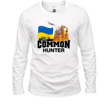 Лонгслив Common Hunter с горящей Москвой